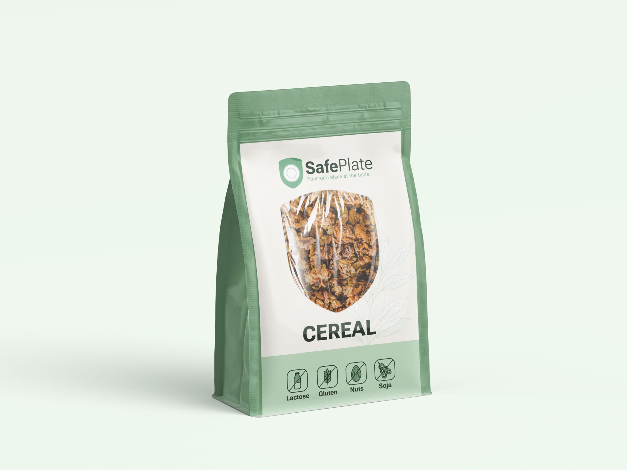 SafePlate Verpackung Cerealien