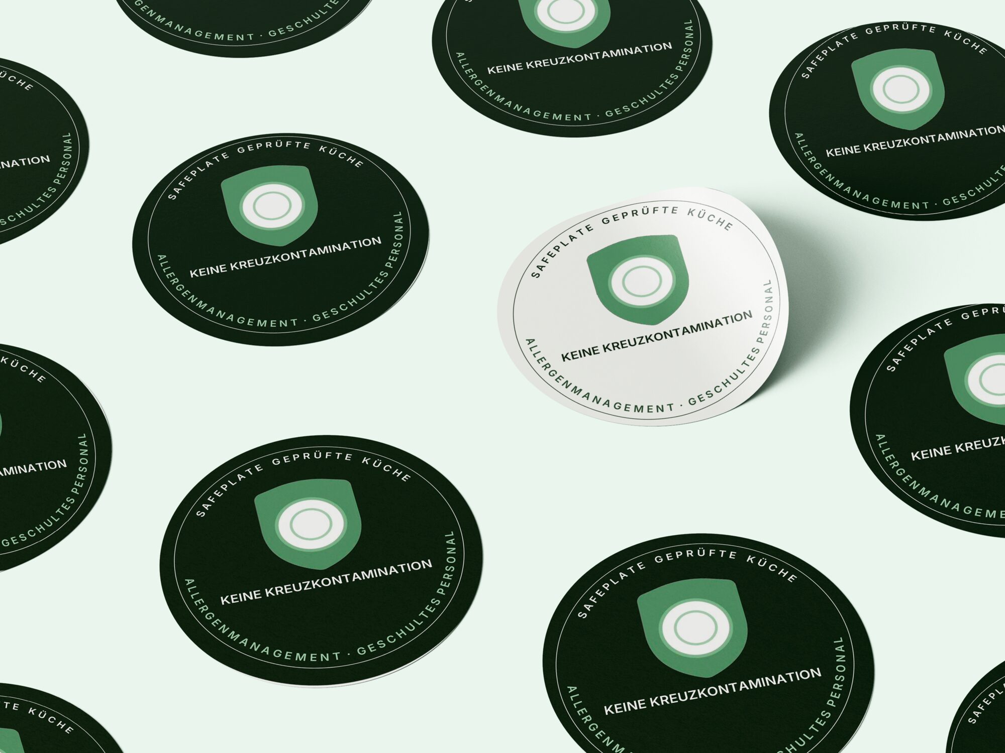 SafePlate Sticker Mockup
